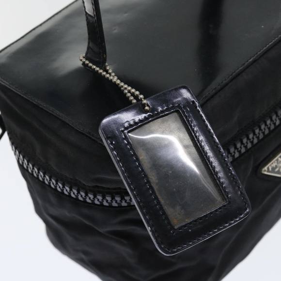 PRADA Vanity Cosmetic Pouch Nylon Black Auth bs8176 - Picture 9 of 16